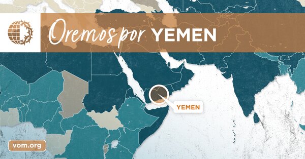 Map of Yemen's location